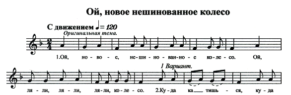 Русский музыкальный фольклор как средство развития творческих способностей детей в условиях музыки 4
