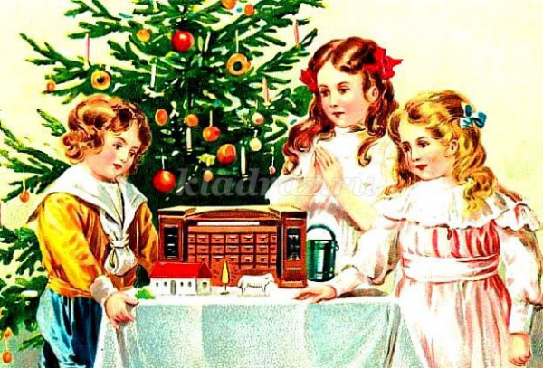 Рождественская сказка для детей лет 1