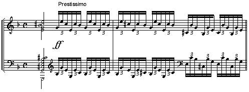 Баховские органные произведения для фортепьяно 5
