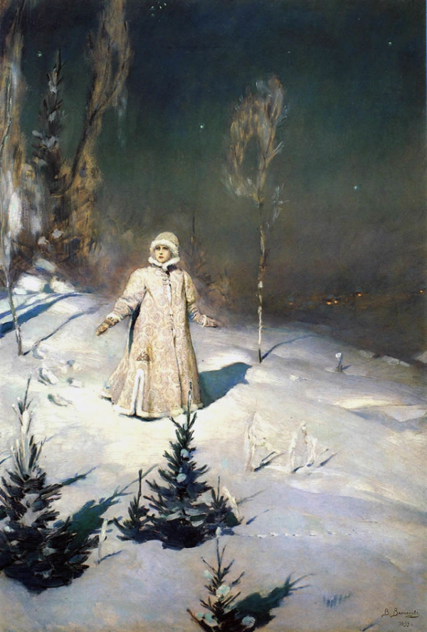 Сочинение-описание картины Снегурочка Васнецова (3, 5 класс)