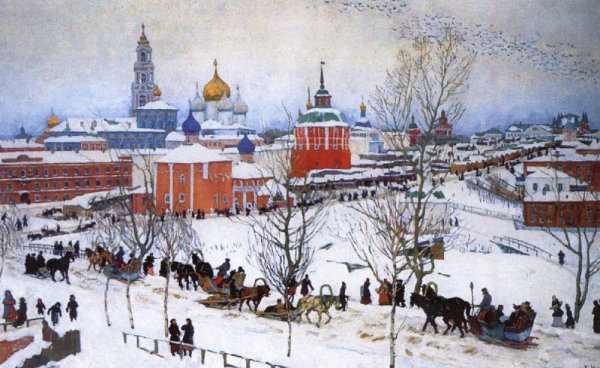 Картина «Зима. Ростов Великий»