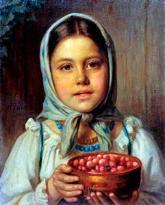 Рачков - Девочка с ягодами